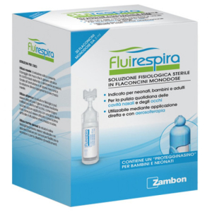 FLUIRESPIRA SOLUZIONE FISIOLOGICA STERILE 30 FLACONCINI MONODOSE DA 5ML