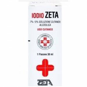 IODIO SOL ALCO I 7%/5% SOLUZIONE CUTANEA ALCOOLICA 1 FLACONE 20 ML