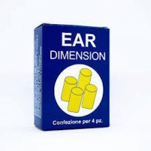 EAR DIMENSION TAPPO AURICOLARE IN SPUGNA 4 PEZZI