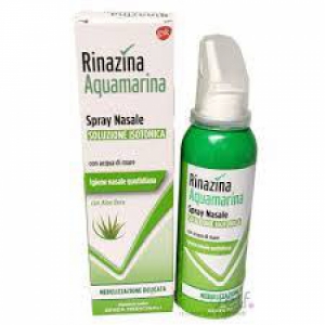 RINAZINA AQUAMARINA ISOTONICA ALOE SPRAY NEBULIZZAZIONE DELICATA 100 ML