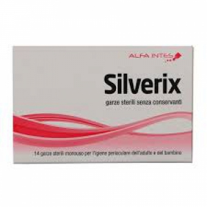 GARZA PERIOCULARE SILVERIX 14 PEZZI