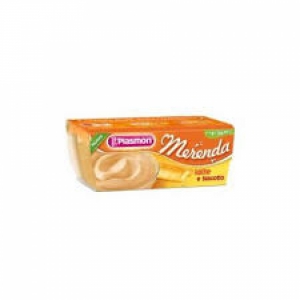 PLASMON LA MERENDA DEI BAMBINI MERENDE LATTE BISCOTTO ASETTICO 2 X 120 G