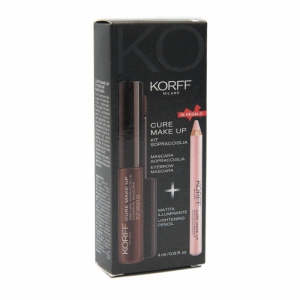 KORFF MAKE UP MASCARA SOPRACCIGLIA 02 + MATITA ILUMINATNE 02 4 ML