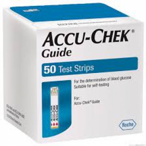 STRISCE MISURAZIONE GLICEMIA ACCU-CHEK GUIDE 50 PEZZI CONFEZIONE RETAIL