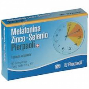 MELATONINA ZINCO SELENIO PIERPAOLI 60 COMPRESSE