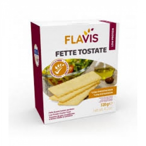 FLAVIS FETTE TOSTATE APROTEICHE 6 PORZIONI DA 34,3 G