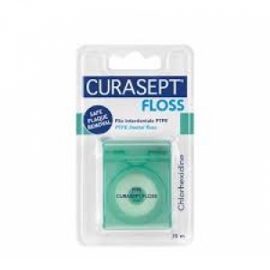 CURASEPT FLOSS PTFE TAPE CLOREXIDINA