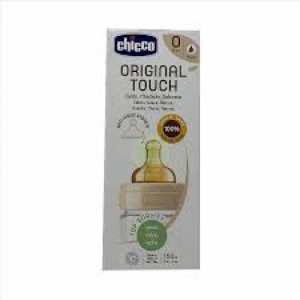 CHICCO BIBERON ORIGINAL 150ML VETRO 1 FORO 1 FORO UNISEX CON TETTARELLA IN CAUCCIU'