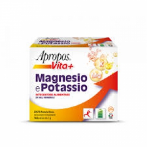 APROPOS MAGNESIO POTASSIO 24 BUSTINE DA 5 G GUSTO ARANCIA