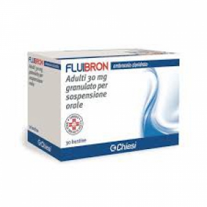 FLUIBRON ADULTI 30 MG GRANULATO PER SOSPENSIONE ORALE 30 BUSTINE