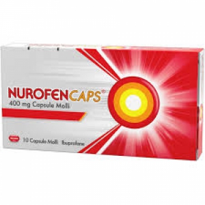 NUROFENCAPS 400 MG CAPSULE MOLLI 10 CAPSULE IN BLISTER PVC/PVDC/AL