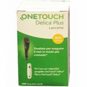 LANCETTE PUNGIDITO ONETOUCH DELICA PLUS 200 PEZZI
