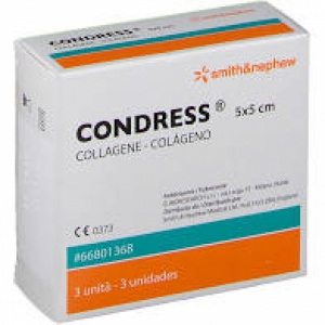 CONDRESS MEDICAZIONE CON COLLAGENE EQUINO 5X5 CM 3 PEZZI