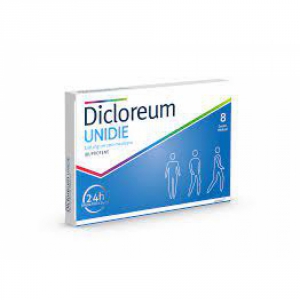 DICLOREUM UNIDIE 136 MG CEROTTO MEDICATO 8 CEROTTI