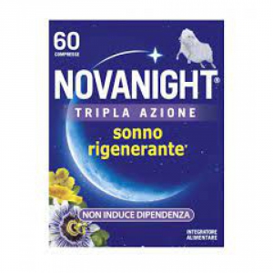 NOVANIGHT TRIPLA AZIONE SONNO RIGENERANTE 60 COMPRESSE