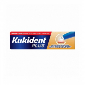 KUKIDENT PLUS SIGILLO ANTI INFILTRAZIONI CREMA ADEISVA DENTIERE 40 G