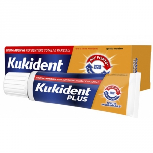 KUKIDENT PLUS DOPPIA AZIONE CREMA ADESIVA DENTIERE 40 G