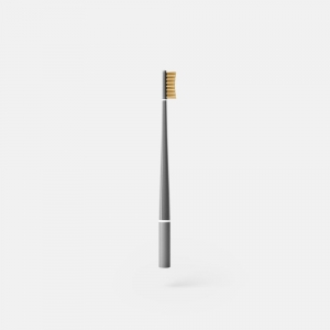 PIUMA TOOTHBRUSH T03 - SINGLE PACK GOLD ASPHALT GREY