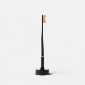 PIUMA TOOTHBRUSH T03 + BASE - GOLD PERFECT BLACK