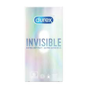 DUREX INVISIBLE PROFILATTICO 6 PEZZI