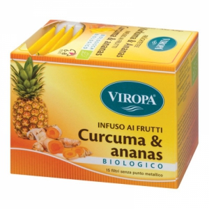 VIROPA CURCUMA & ANANAS INFUSO BIOLOGICO 15 BUSTINE 2,5 G