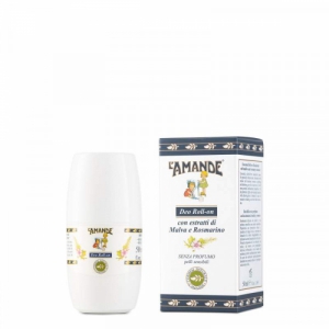 L'AMANDE MARSEILLE DEODORANTE ROLL-ON MALVA/ROSMARINO BIO 50 ML