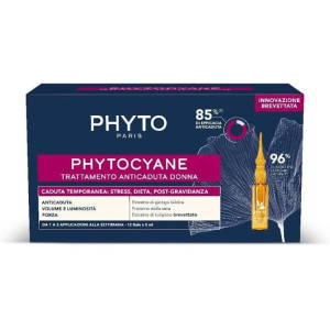 PHYTOCYANE FIALE DONNA CADURA TEMPORANEA 12 FIALE DA 5 ML
