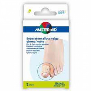 DIVARICATORE ALLUCE GIORNO/NOTTE MASTER-AID FOOTCARE SMALL 2 PEZZI D11