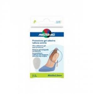 PROTEZIONE ADESIVA MASTER-AID FOOTCARE SOTTILE TALLONE 2 PEZZI F5