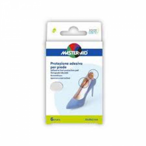 PROTEZIONE ADESIVA MASTER-AID FOOTCARE TRASPARENTE MIX 6 PEZZI A5