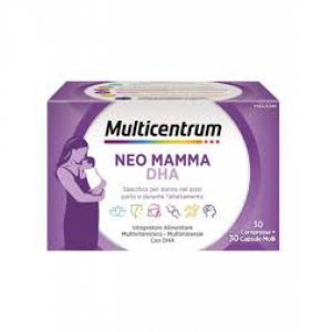 MULTICENTRUM NEO MAMMA DHA 30 COMPRESSE + 30 CAPSULE MOLLI