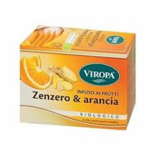 VIROPA INFUSO ZENZERO&ARANCIA BIOLOGICO 15 FILTRI