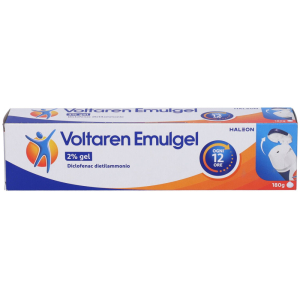 VOLTAREN EMULGEL 2% GEL TUBO DA 180 G IN LDPE/AL/MISCELA DI LDPE-HDPE-ADDITIVO ANTIBLOCCAGGIO
