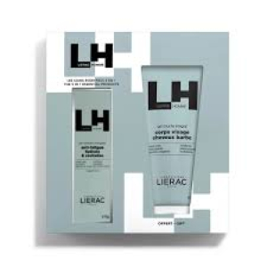 LIERAC HOMME SET IDRATAZIONE GEL IDRATANTE 50 ML + GEL 3IN1 200 ML