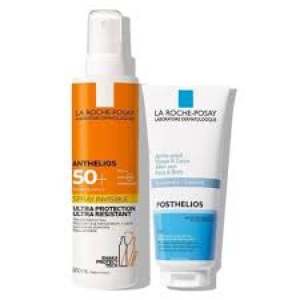 ANTHELIOS SPRAY AP SHAKA 50+ 200 ML + LATTE DOPOSOLE POST-UV EXPOSURE 75 ML