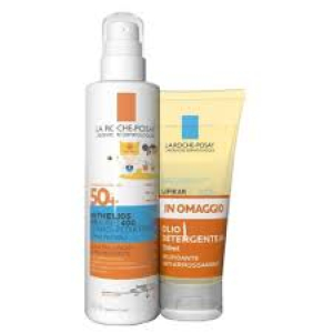 ANTHELIOS SPRAY UVMUNE BAMBINO 50+ 200 ML + LIPIKAR OLIO DETERGENTE AP+ 100 ML IN OMAGGIO