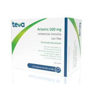 ARTEMIS 500 MG COMPRESSE RIVESTITE CON FILM 120 COMPRESSE IN BLISTER PVC/AL