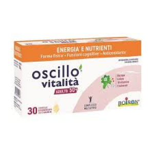 OSCILLO VITALITA' 50+ 30 COMPRESSE EFFERVESCENTI