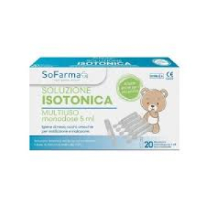 SOLUZIONE SALINA 0,9% 20 FLACONI 5 ML SOFARMAPIU'