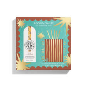 ROGER&GALLET SET NATALE BOIS D'ORANGE EAU DE TOILETTE 100 ML + DIFFUSORE AMBIENTE 25 ML 25