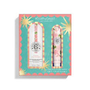 ROGER&GALLET SET NATALE FLEUR DE FIGUIER EAU DE PARFUM 30 ML + CREMA MANI 30 ML 25