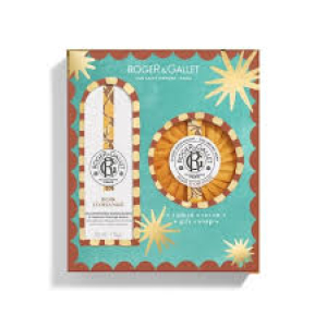 ROGER&GALLET SET NATALE BOIS D'ORANGE EAU DE PARFUM 30 ML + SAPONETTA 100 G 25