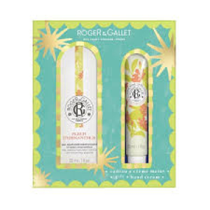 ROGER&GALLET SET NATALE FLEUR D'OSMANTHUS EAU DE PARFUM 30 ML + CREMA MANI 30 ML 25