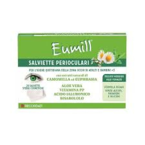 EUMILL SALVIETTE PERIOCULARI 20 PEZZI