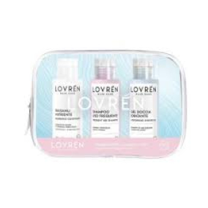 LOVREN BEAUTY TRAVEL SIZE 1 BALSAMO 100 ML + 1 SHAMPOO USO FREQUENTE 100 ML + 1 GEL DOCCIA 100 ML