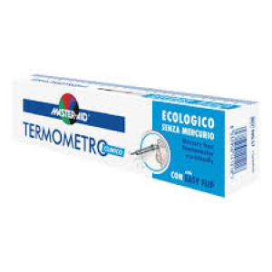 TERMOMETRO CLINICO SILVER IN VETRO SENZA MERCURIO
