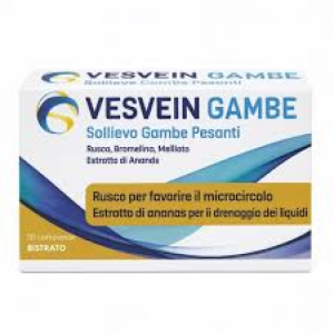 VESVEIN GAMBE SOLLIEVO GAMBE PESANTI 30 COMPRESSE BISTRATO