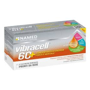 VIBRACELL 60+ 8 FLACONCINI 15 ML SENZA GLUTINE NATURALMENTE PRIVO DI LATTOSIO