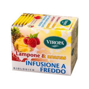 VIROPA INFUSO A FRESSO LAMPONE ANANAS BIOLOGICO 15 FILTRI
