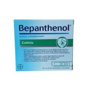 BEPANTHENOL COLLIRIO 20 MONODOSE 0,5 ML